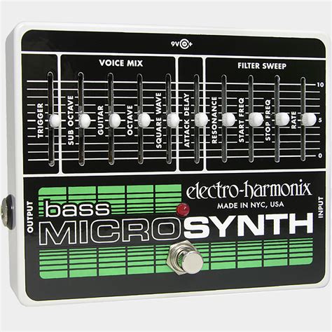 ehx micro synth steel box|eh bass micro synth.